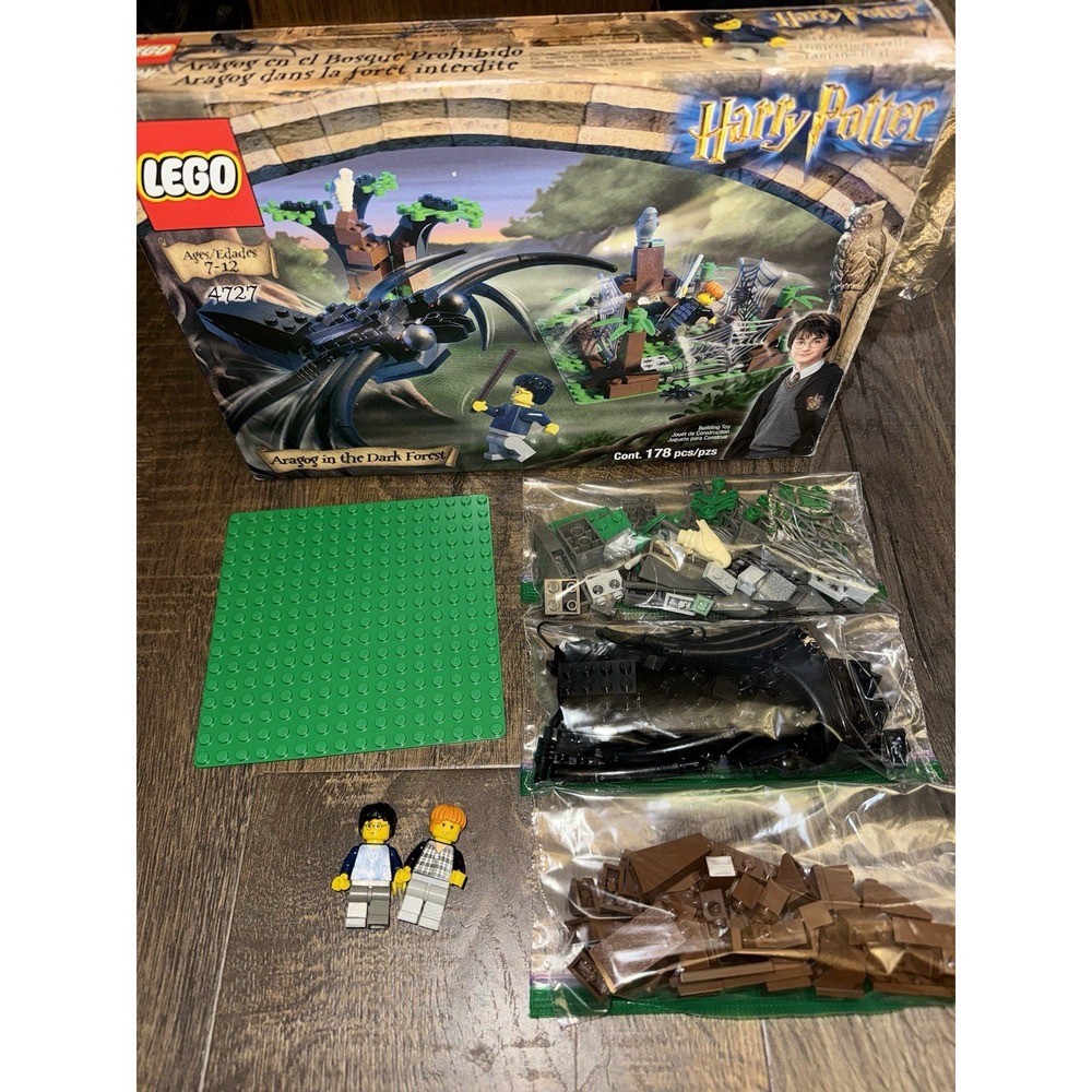 Lego Harry Potter 4727 Aragog In Dark Forest Retired 98% Complete Instructions - Picture 2 of 2